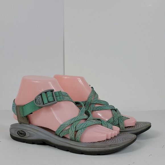 Chaco ZX/2 Classic Women's Green Sandals - Picture 1 of 11